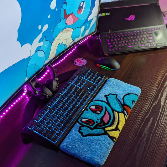 Squirtle Pokemon Keyboard Rug