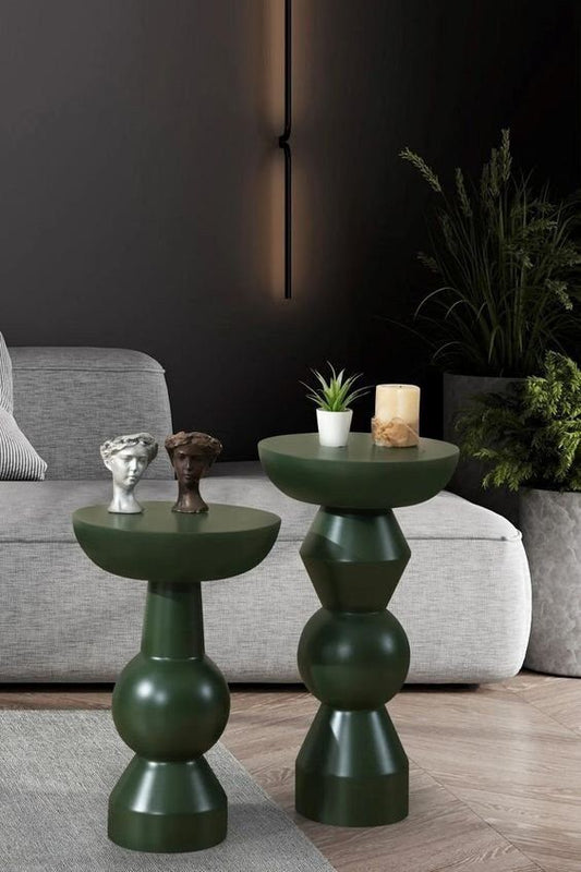 Cantilever C-Table – Natural Elm