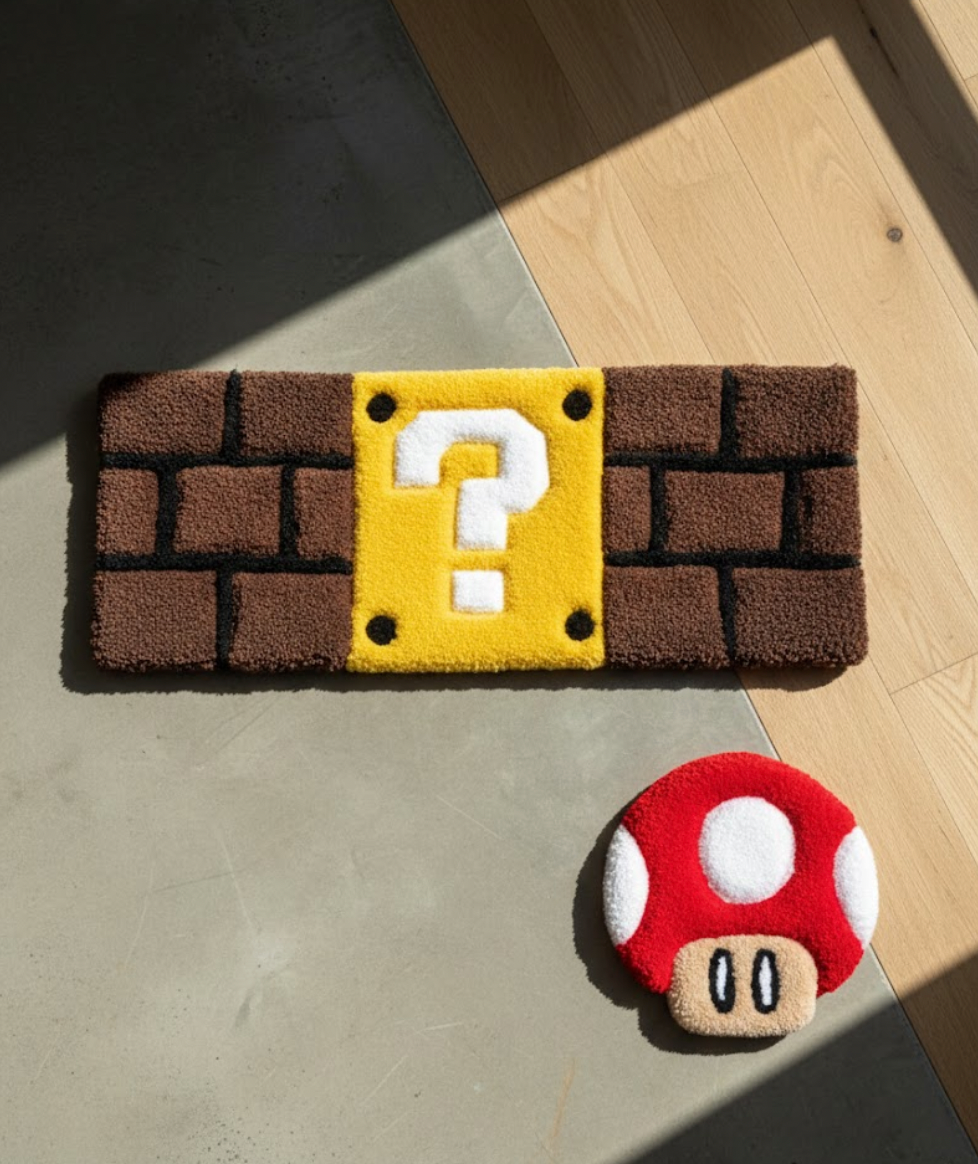 Super Mario Gaming Rug