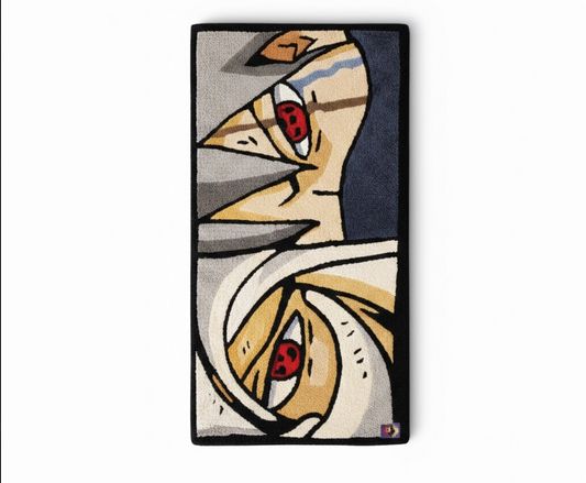 Anime-Inspired Keyboard Rug