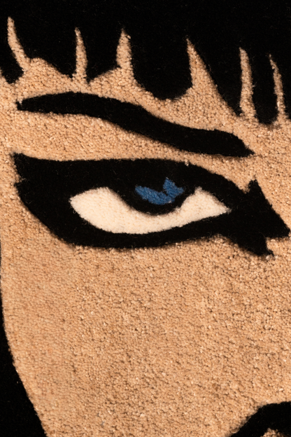 Crime Movie Poster Inspired Tufted Rug (Pop Culture)