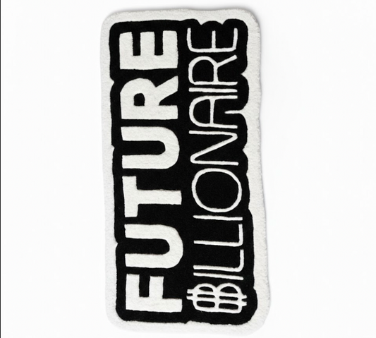 Future Billionaire Motivational Rug