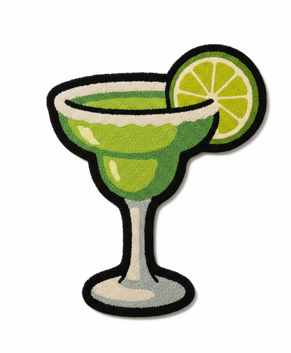Zesty Margarita Glass Rug