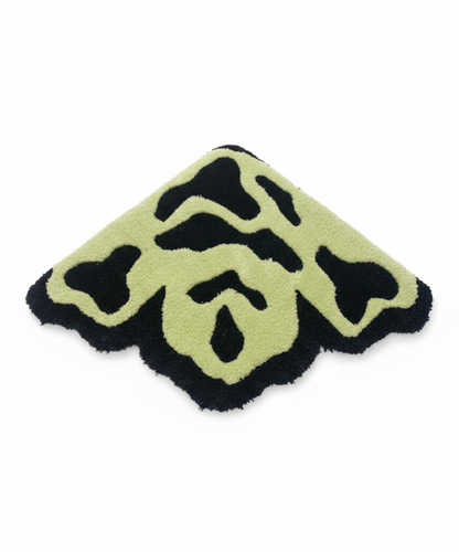 Lime Swirl Camo Rug