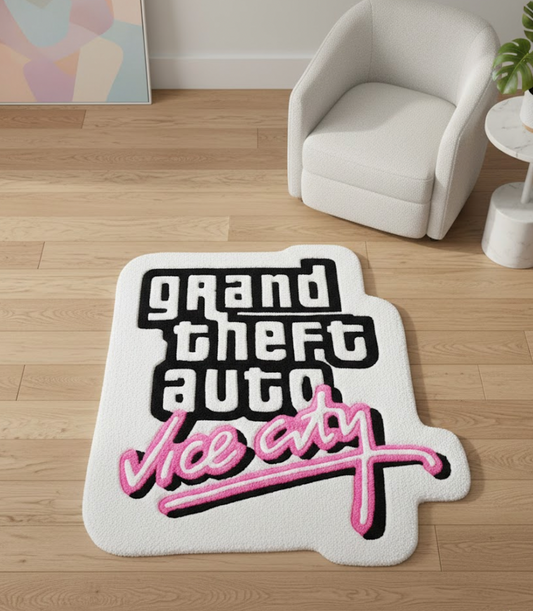 Retro Vice Neon Rug