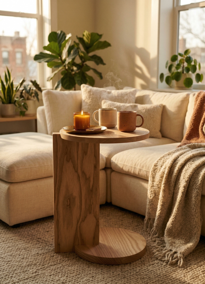 Orbit Link Coffee Table – Walnut