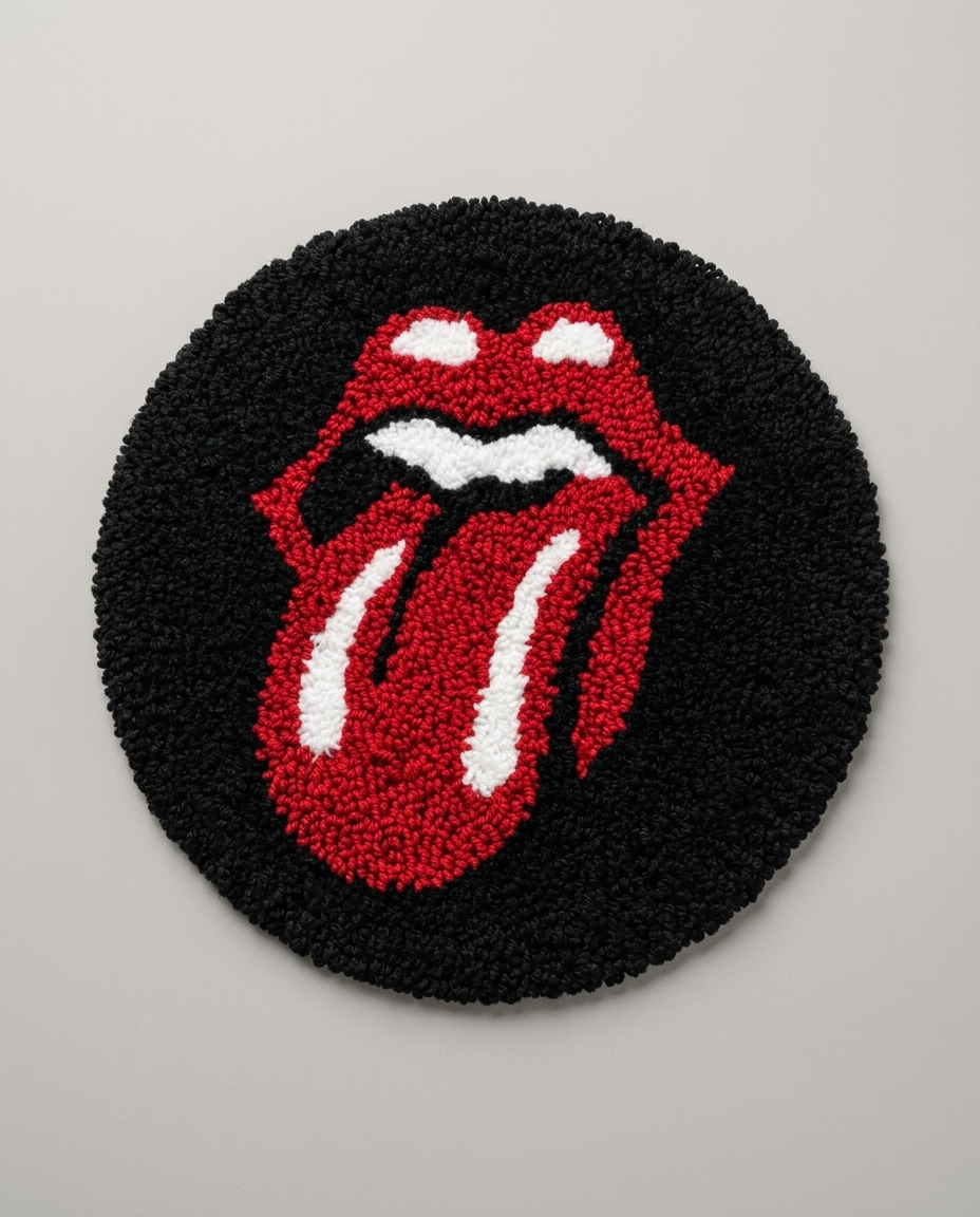 Rolling Stones Tongue Coaster (Set of 2)