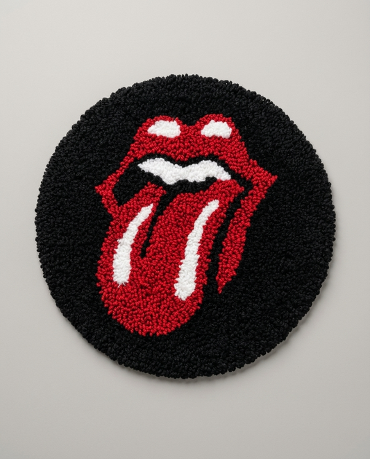 Rolling Stones Tongue Coaster (Set of 2)