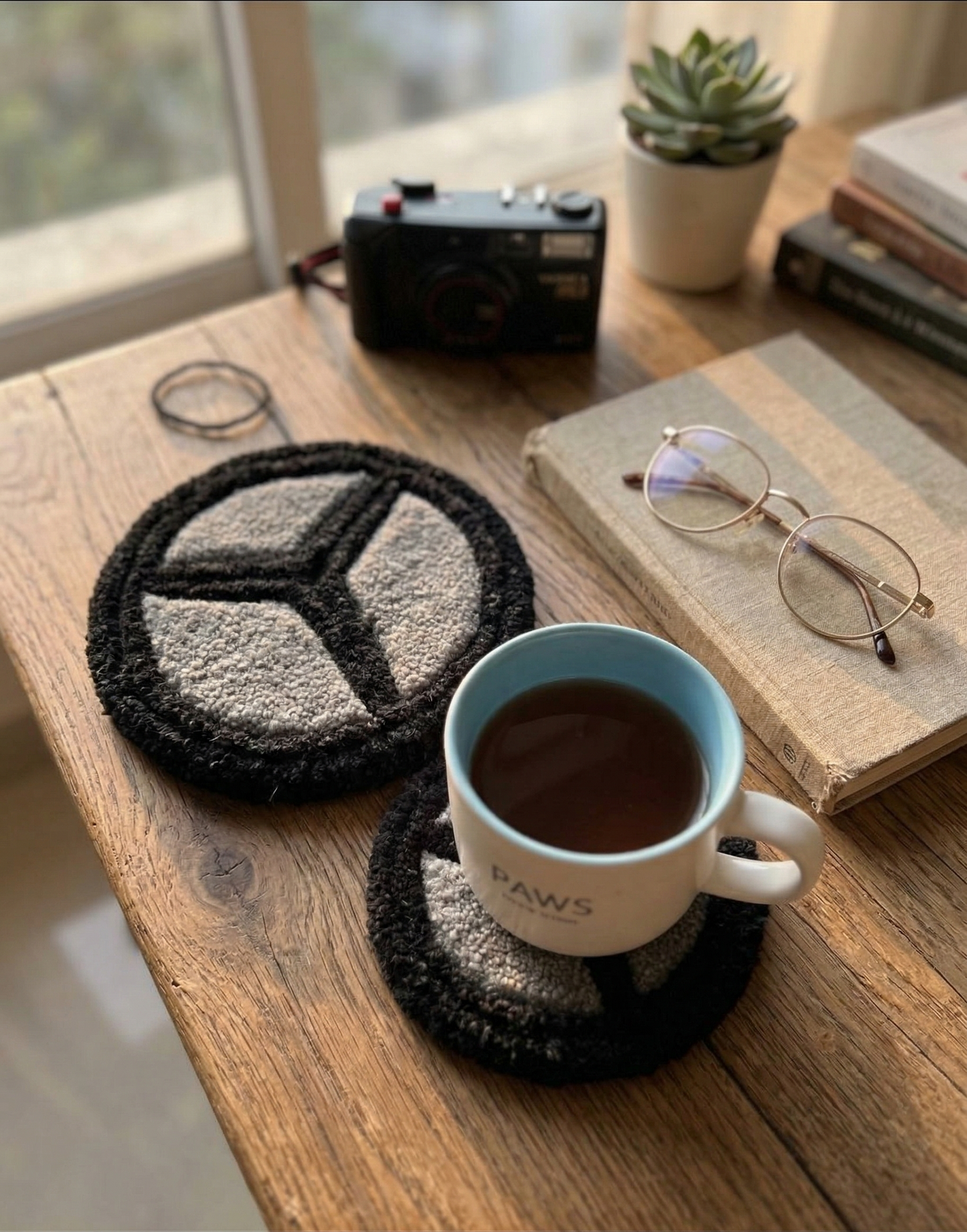 Mercedes Logo Coaster (Set of 2)