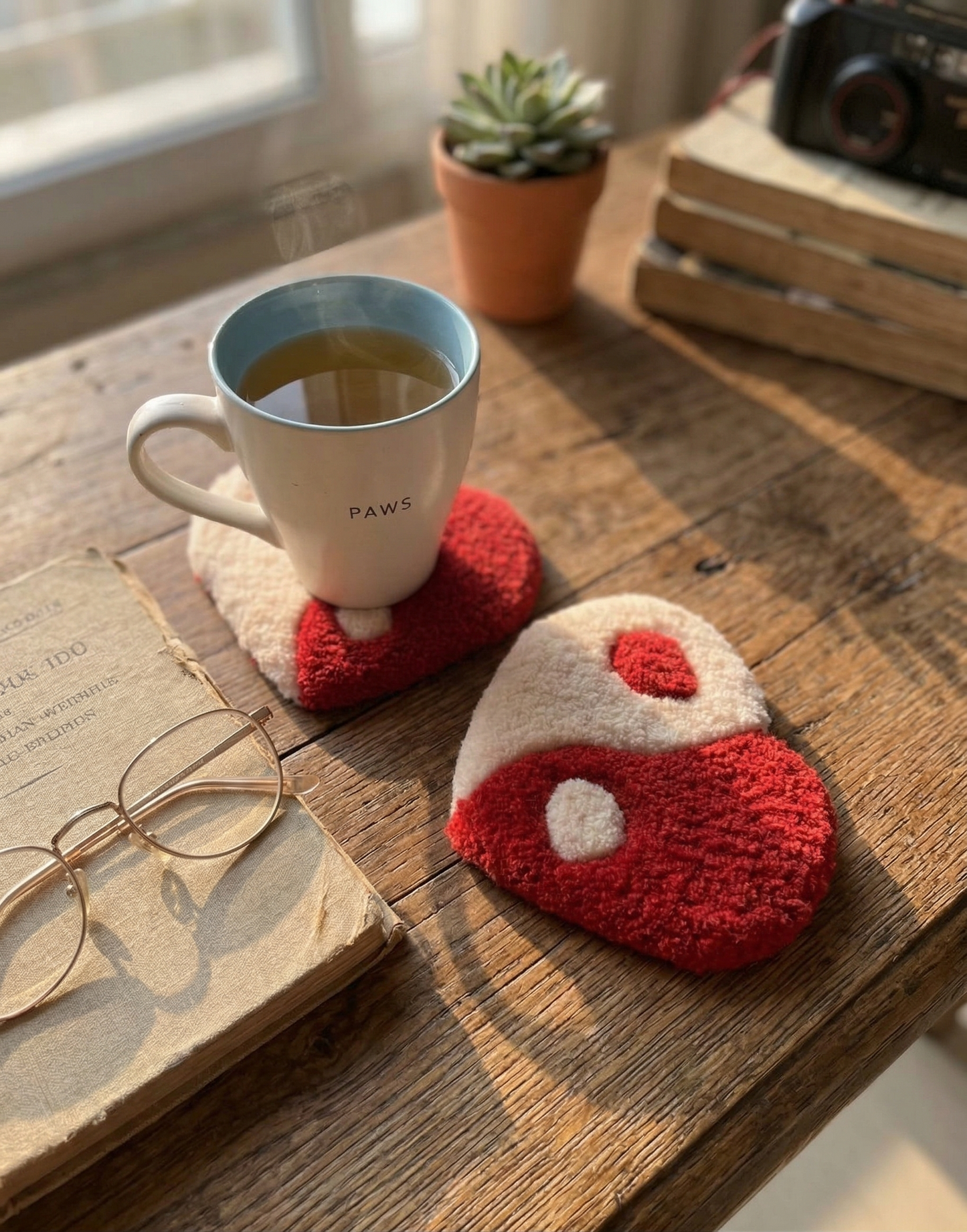 Sunset Yin Yang Coaster (Set of 2)