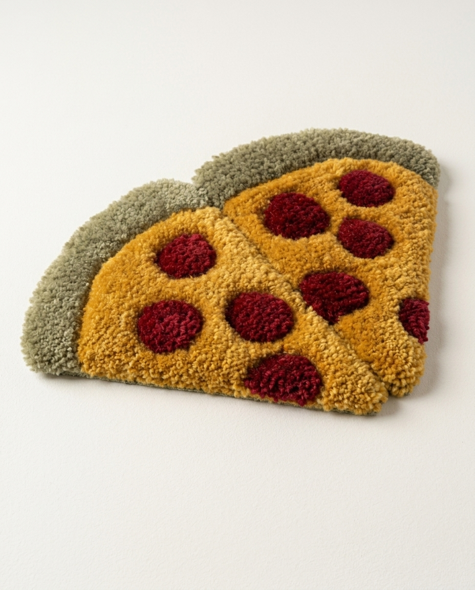 Pepperoni Pizza Coaster (Set of 2)