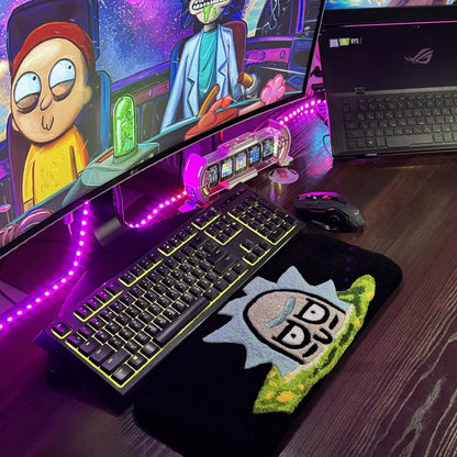 Rick Sanchez Pickle Rick Keyboard Rug
