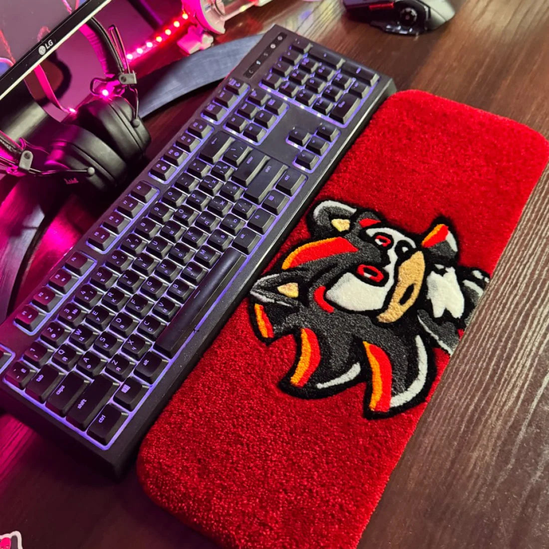 Shadow the Hedgehog Keyboard Rug
