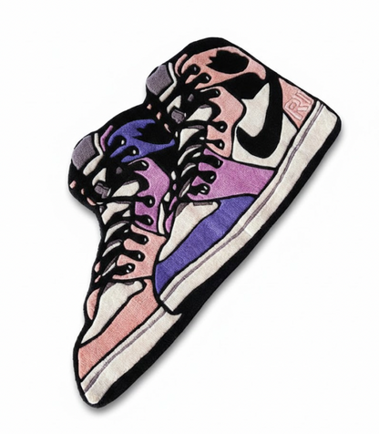 AJ1 Rust Pink Rug