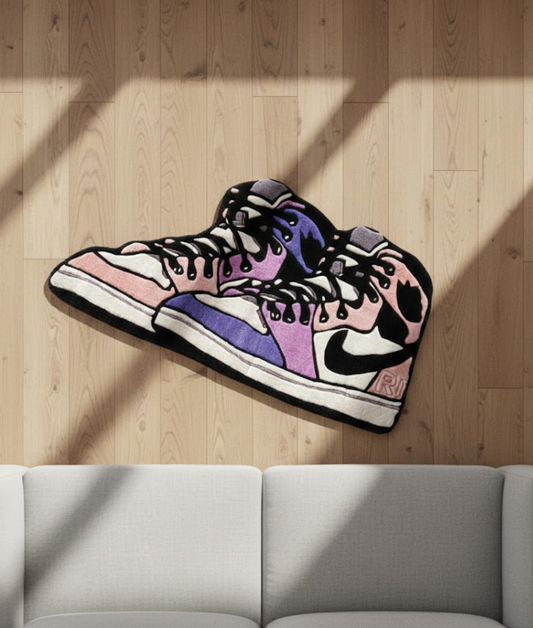 AJ1 Rust Pink Rug