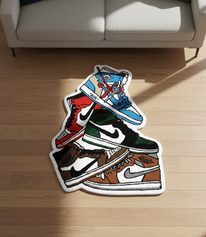 Grail Stack Sneaker Rug