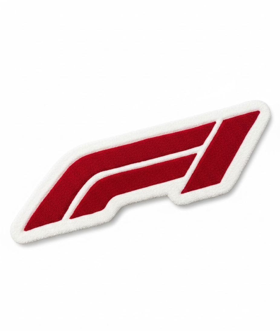 Official F1 Logo Rug