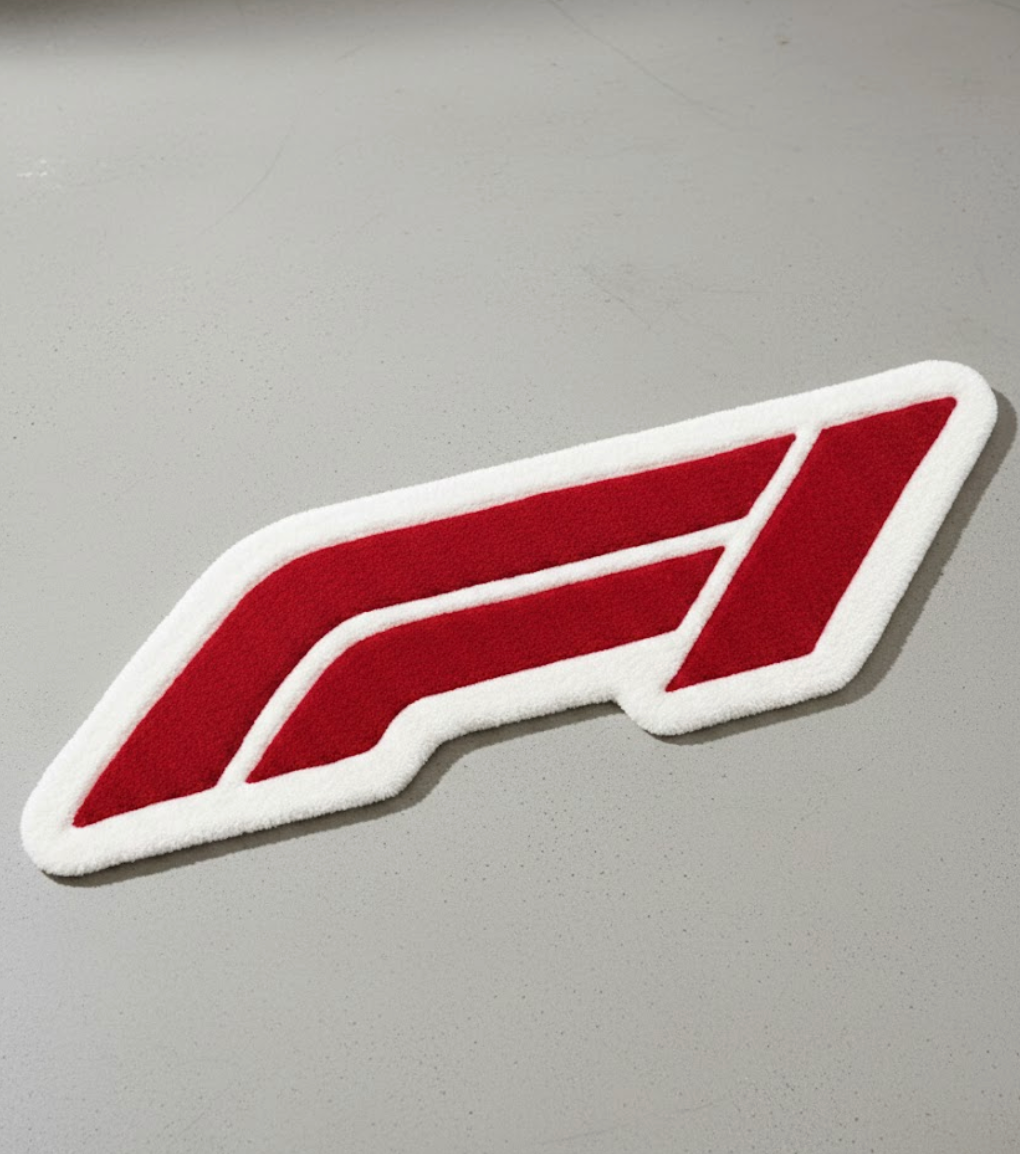 Official F1 Logo Rug
