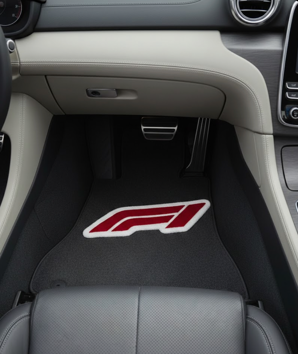 Official F1 Logo Rug