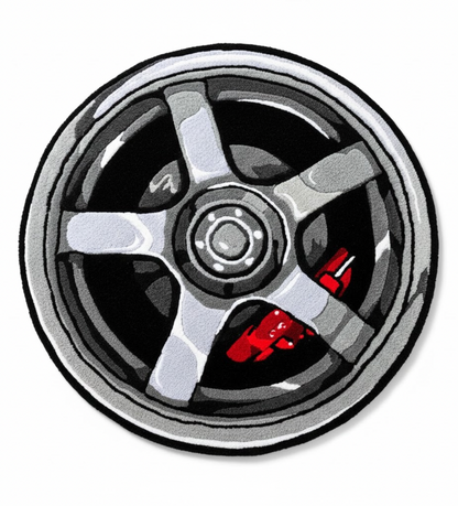 TE37 Wheel Rug