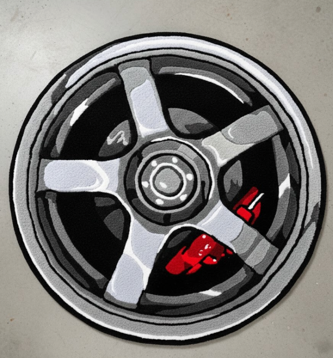 TE37 Wheel Rug