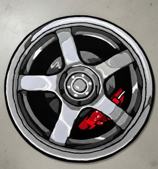 TE37 Wheel Rug