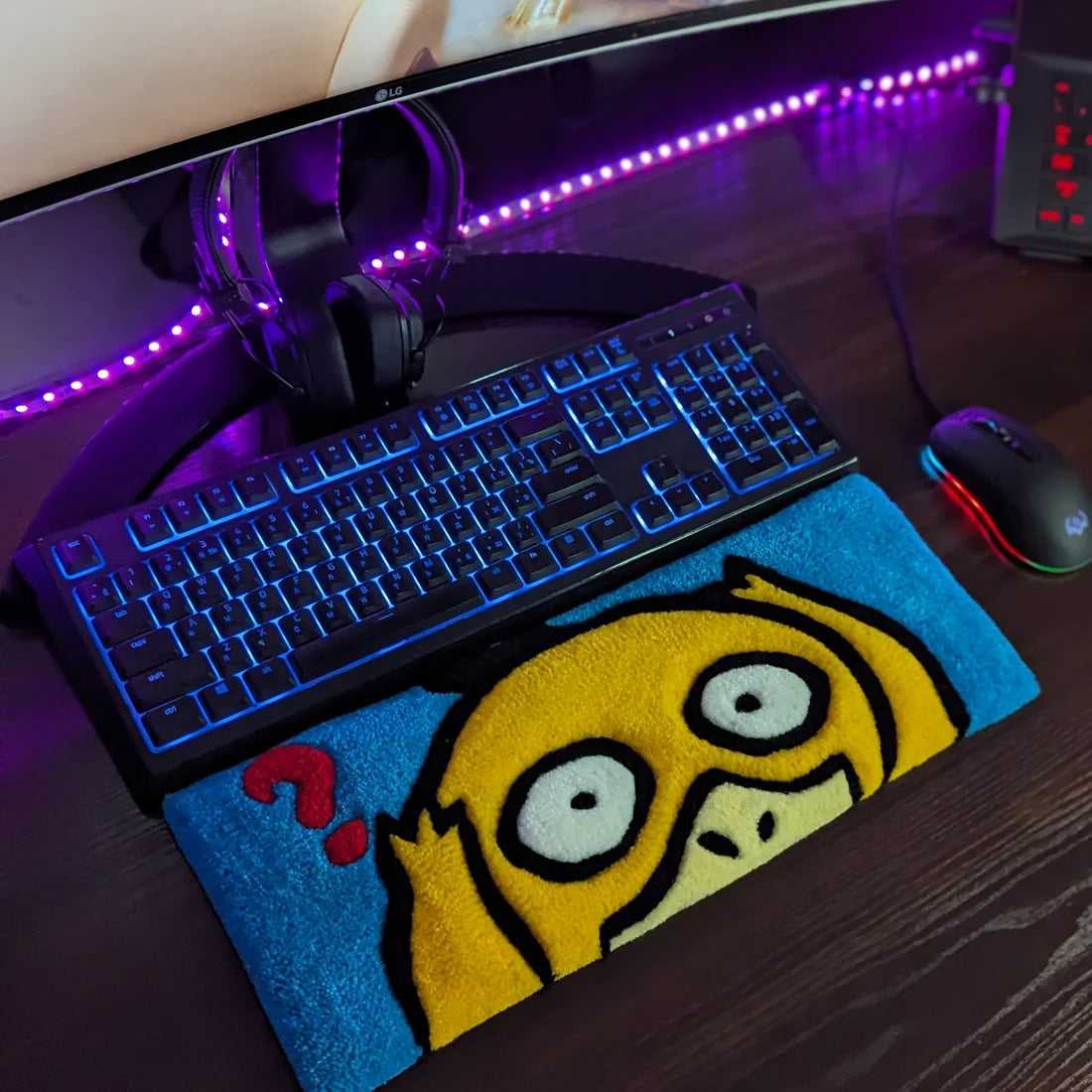 Homer Simpson Keyboard Rug