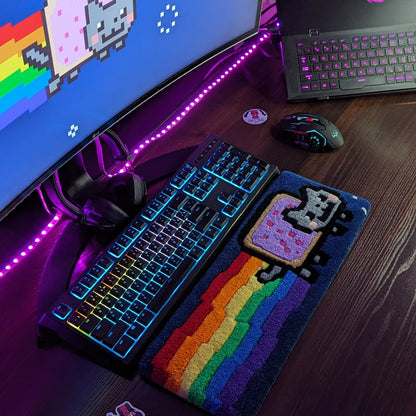 Rainbow Pixel Cat