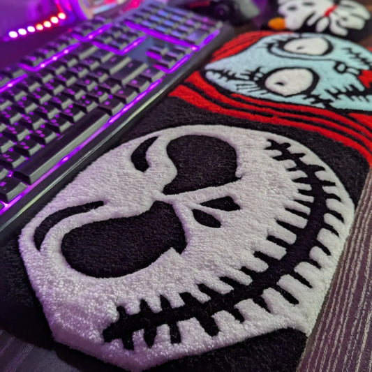 Jack & Sally Nightmare Before Christmas Keyboard Rug