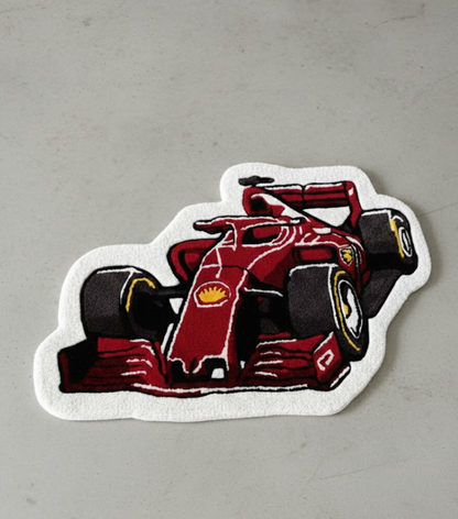 Scuderia F1 Racing Car Rug