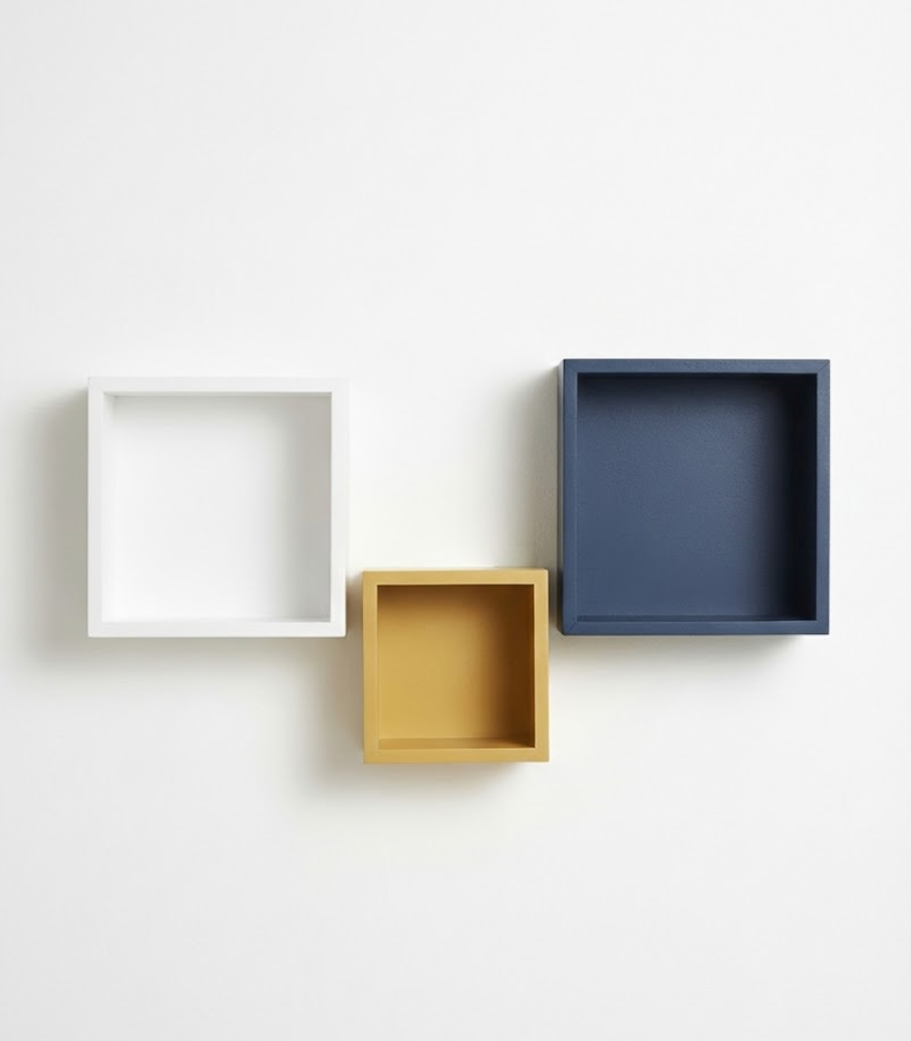 Wallscape Floating Cubes