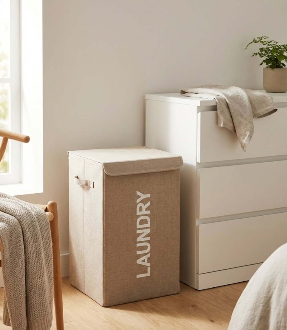 The Linen Luxe Bin