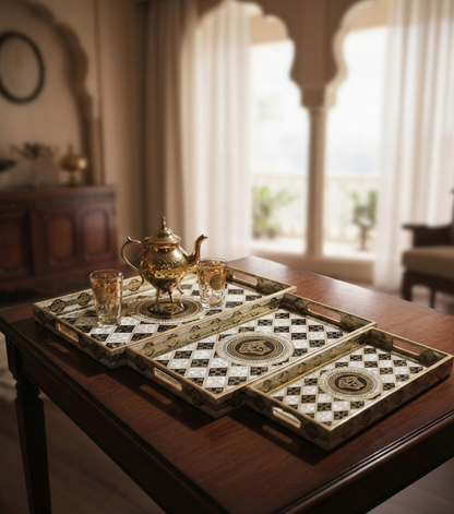Luxury Medusa-Style Nesting Trays