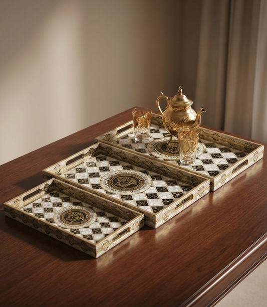 Luxury Medusa-Style Nesting Trays