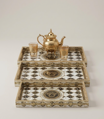 Luxury Medusa-Style Nesting Trays