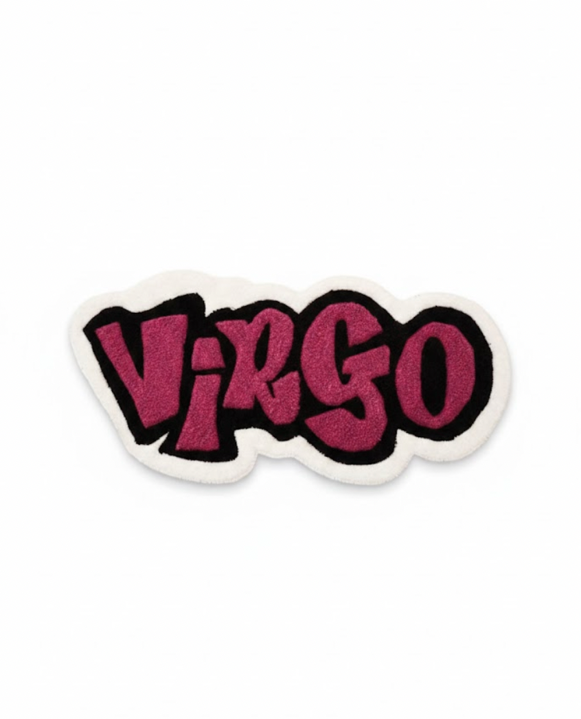 Pink Graffiti Virgo Rug