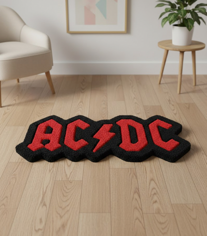 Hard Rock Icon Logo Rug