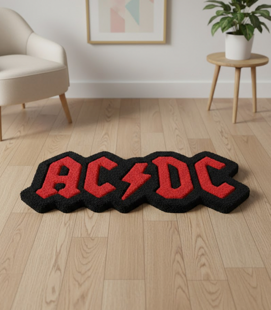 Hard Rock Icon Logo Rug