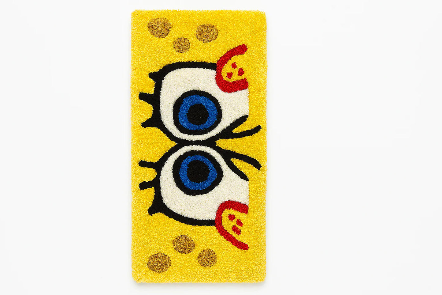 The Krusty Gaze Tufted Desk Rug