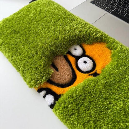 Sneaky Peek Tufted Desk Rug